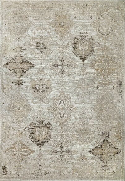 Dynamic Rugs MOMENTUM 61795-060 Ivory and Grey and Taupe